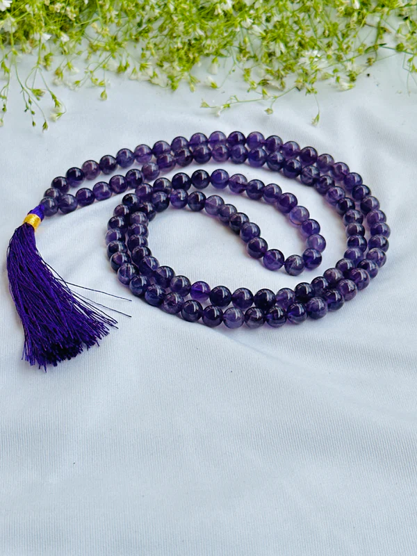 Amethyst Jap Mala