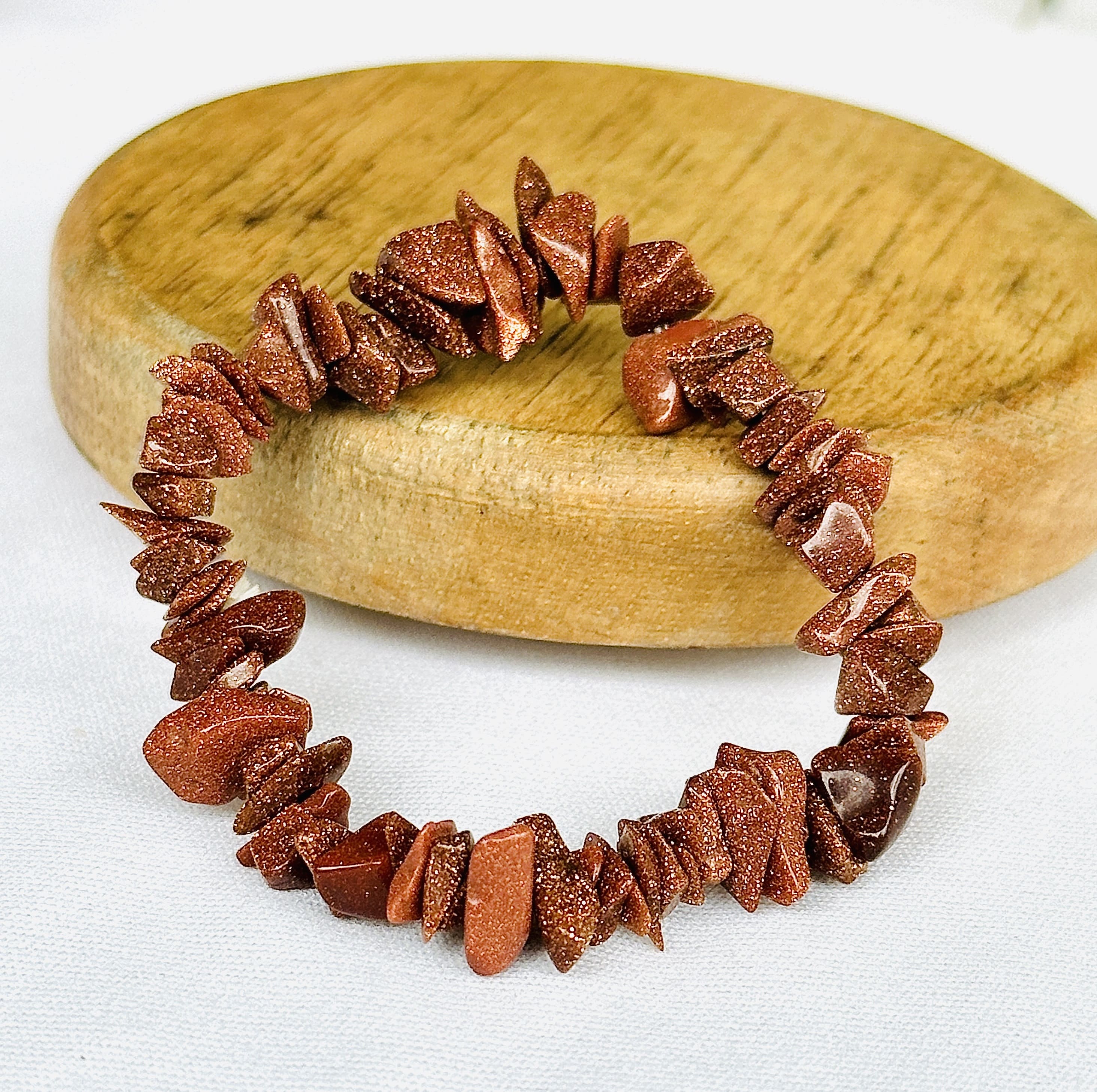 Red Gold Raw Bracelet