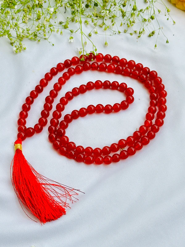 Red Carnelian Mala