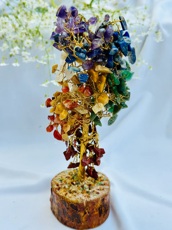 Seven Chakra Tree (21Cm)